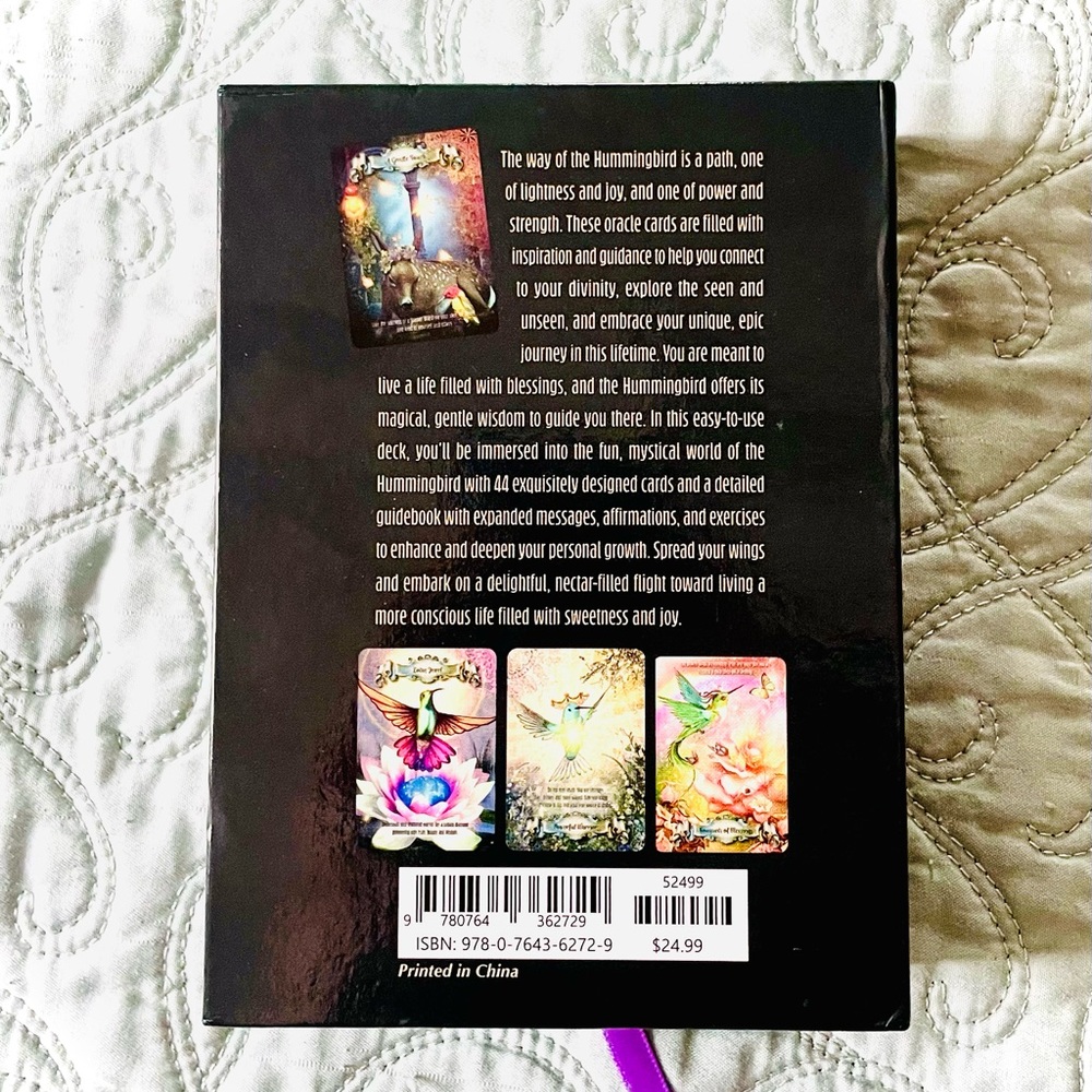 Hummingbird Wisdom Oracle Cards - Picture 5 of 10